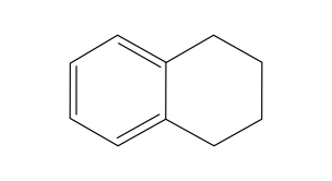 Chemical Structure 1,2,3,4-Tetrahydronaphthalene