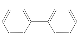 Chemical Structure of Diphenyl